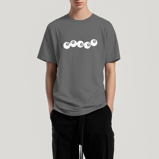 8 Ball T-Shirt - Charcoal