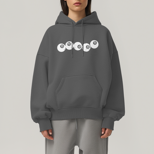 8 Ball Hoodie - Charcoal