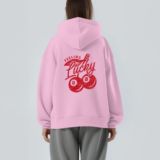Feeling Lucky Hoodie - Pink