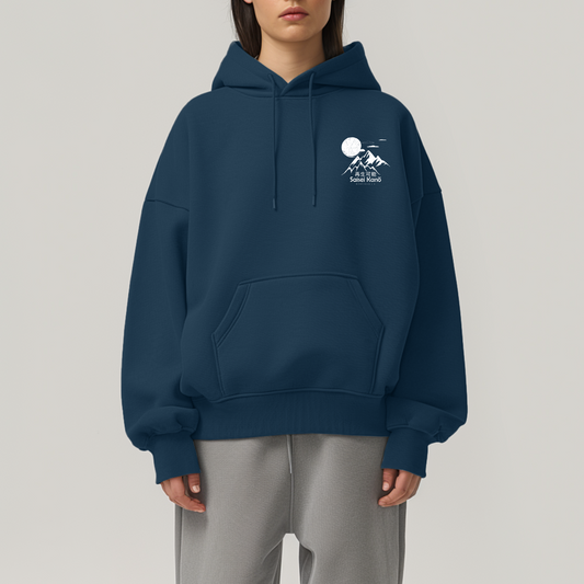 Lucky Cat Hoodie - Navy