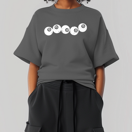8 Ball T-Shirt - Charcoal