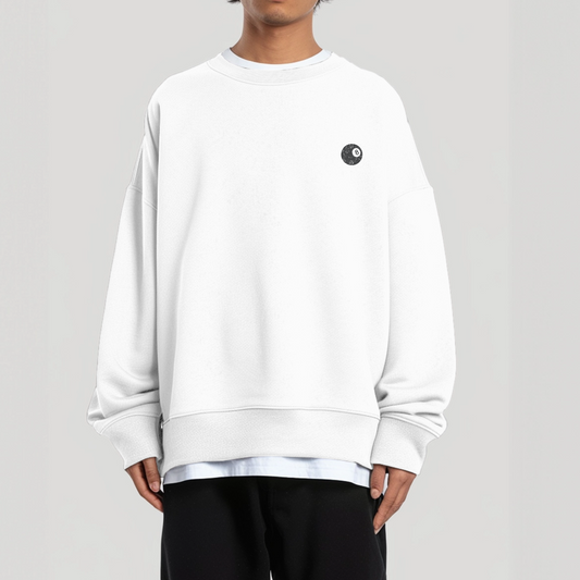 Lucky 8 Ball Sweatshirt - Off White